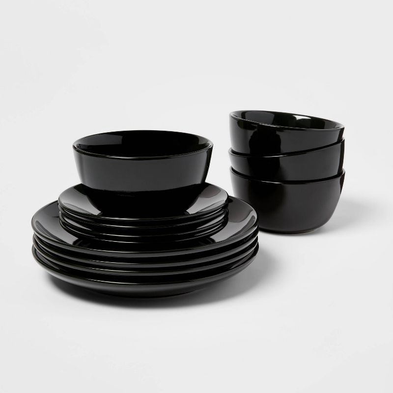 12pc Stoneware Avesta Dinnerware Set - Threshold™, 1 of 12