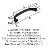 Amerock Revitalize Cabinet Door or Drawer Pull - 4 of 4