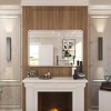 Keonjinn Framed Wall Mirror, Modern Rectangular Bathroom Vanity Mirror, Wall Mounted - 2 of 4