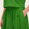Women's Eyelet Volume Midi Skirt - kate spade new york x Target Green - 4 of 4