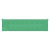 vidaXL Garden Bench Cushion Green 78.7"x19.7"x1.2" Oxford Fabric - 4 of 4