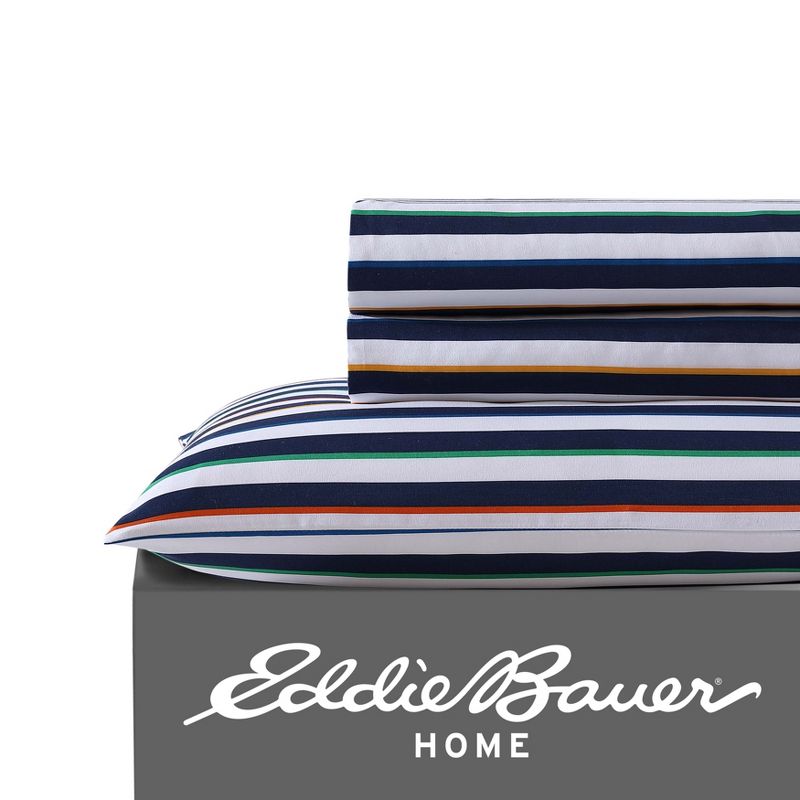 Eddie Bauer Stripes Game Blue Sheet Set, 2 of 9