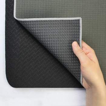Merrithew Folding Travel Yoga Mat - Gray (1.4mm)
