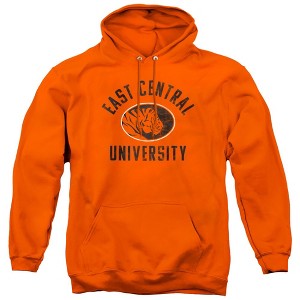 East Central University Official Tigers Logo Adult Pull-Over Hoodie - 1 of 4