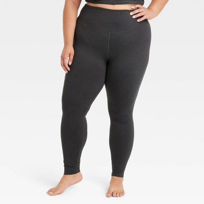 Women's Allover Cozy Ultra High-rise Leggings - All In Motion™ Heathered  Black Xxl : Target