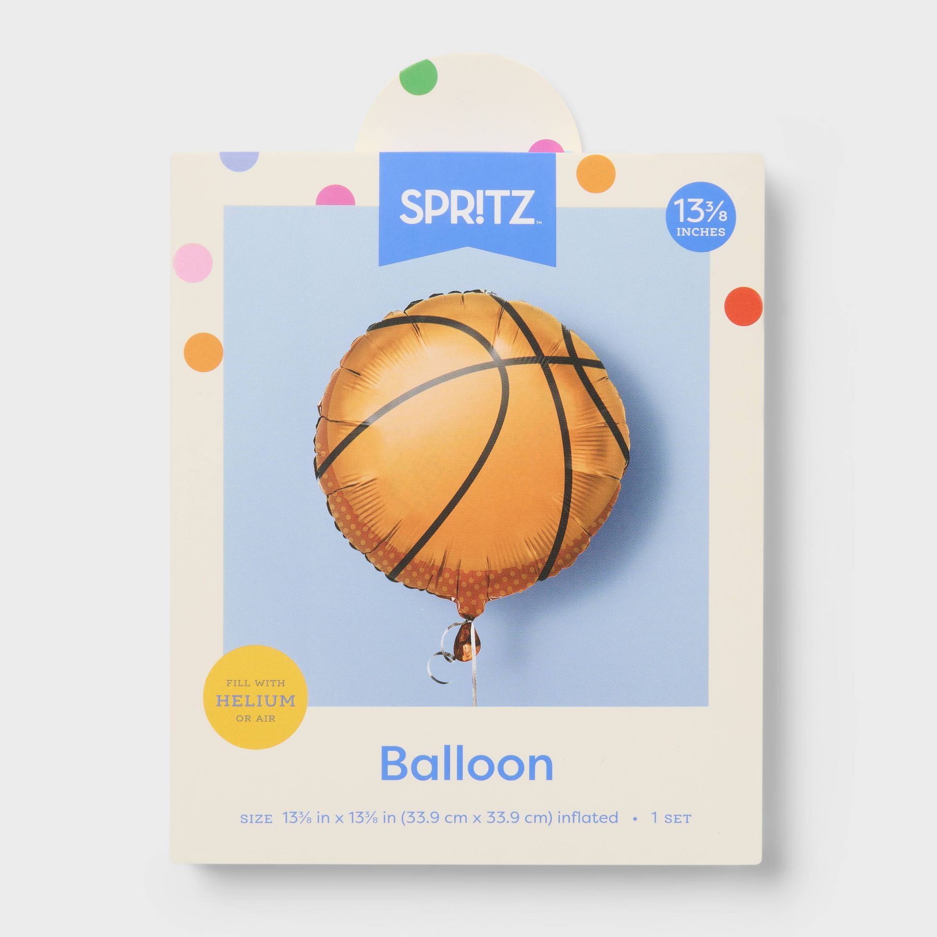 Basketball Foil Balloon- Spritz™