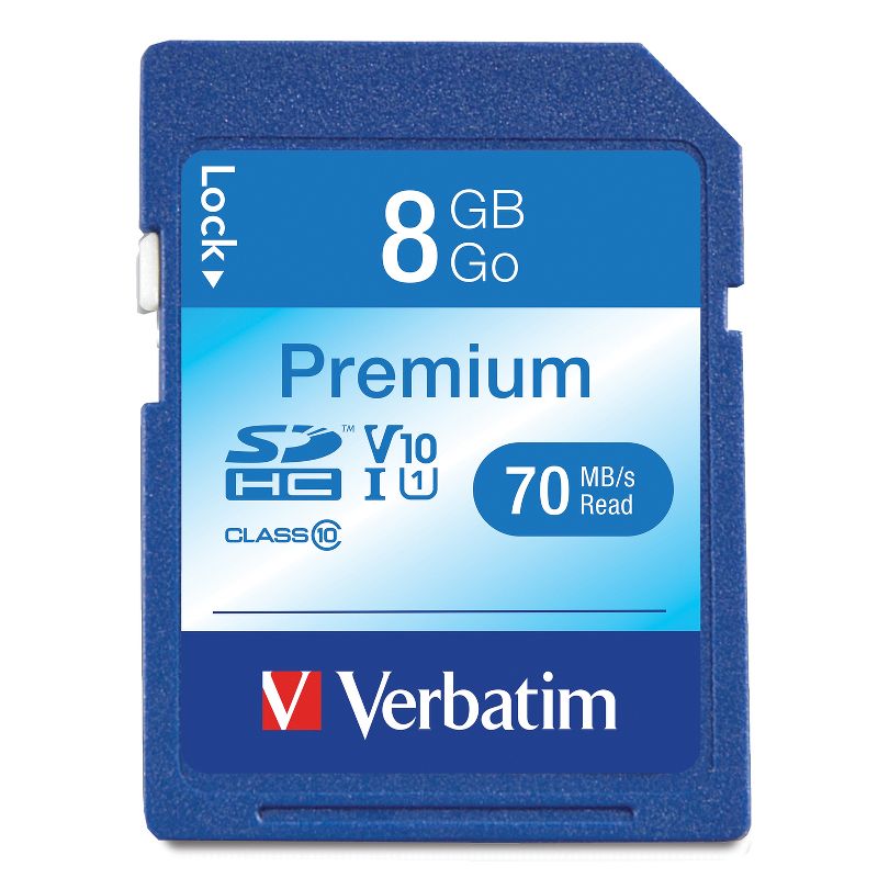 Verbatim® Class 10 SDHC™ Card, 1 of 5