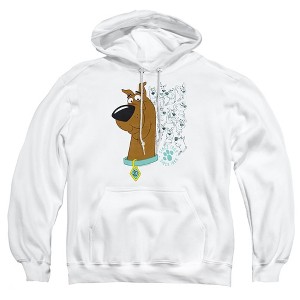 Scooby Doo Evolution Of Scooby Doo Adult Pull-Over Hoodie - 1 of 4