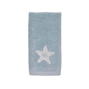 Avanti Sequin Shells Fingertip Towel - 1 of 3
