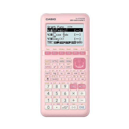 Casio fx-9750GIII Pink Graphing Calculator - image 1 of 2
