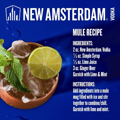 New Amsterdam Vodka - 1L Bottle