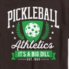 Men's - Instant Message - Pickleball Athletics It's A Big Dill Short Sleeve Graphic T-Shirt - 2 of 4