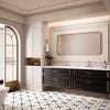 Rectangular Framed Tempered Glass Wall-Mounted Bathroom Vanity Mirror - 2 of 4