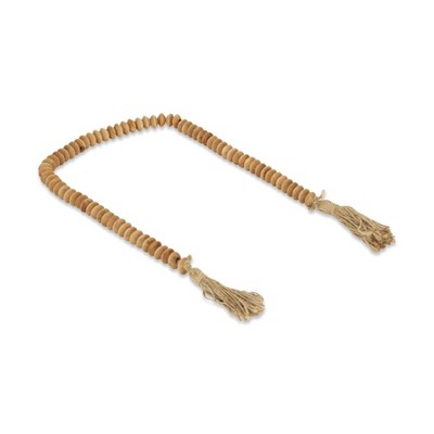 Cheung's Akaida Wooden Abacus Styled Bead Tassel Decor