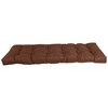 Blazing Needles, 55-inch by 19-inch Tufted Solid Outdoor Spun Polyester Loveseat Cushion - 2 of 3