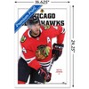 Trends International NHL Chicago Blackhawks - Seth Jones Feature Series 23 Framed Wall Poster Prints - 3 of 4