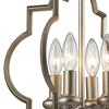 Elk Home Chandette 4 - Light Chandelier in  Aged Silver - 3 of 3
