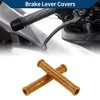 Unique Bargains 3/8" 10mm Universal Brake Lever Cover Non Slip Rubber for Motorcycle Scooter Bicycle Bike 1pair - 2 of 4