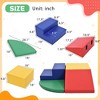 4-Piece Set Climbing Toys for Toddlers 1-3 and Climb Foam Play Set Babies Foam Blocks Toddler Climbing Toys for Crawling Climbing and Sliding - 4 of 4