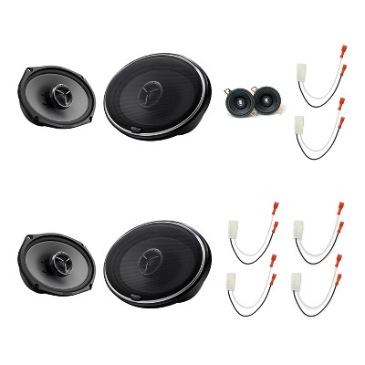 Kenwood KFC-835C (1 Pair) & KFC-X694 (2 Pairs) Speakers + Metra 72