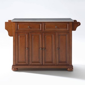 Alexandria Stainless Steel Top Kitchen Island - Crosley - 1 of 4