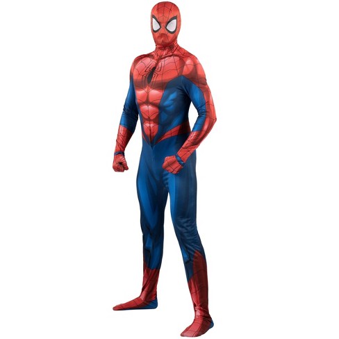 Halloweencostumes.com S Classic Spider-man Zentai Adult Costume ...