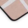 Menina Lisboa Terracotta Color Block Stripes Desk Mat - 3 of 4