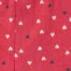 Modern Moments™ by Gerber Toddler Girls' 2-Piece Tight Fitting Pajamas Set, Red Hearts - 4 of 4