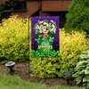 Briarwood Lane St. Patricks Day Garden Flag 12x18 For Outdoor St Pat's Hat With Daisies For St. Patricks Day Garden Flag Flags For Outside - 4 of 4