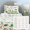 100% Cotton Christmas Flannel Sheet Set - Great Bay Home - 3 of 4
