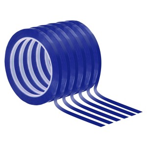 Unique Bargains DIY Art Film Thin Graphic Chart Highlight Marking Tapes 6 Pcs - 1 of 4