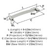 Amerock Rift Cabinet or Drawer Pull - 4 of 4
