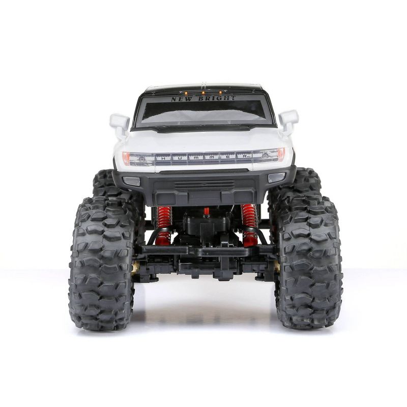 New Bright RC 1:10 Scale GMC Hummer Truck 4x4 - White, 6 of 11