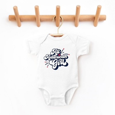 The Juniper Shop All American Girl Baby Bodysuit