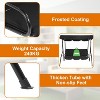 FDW Patio Swing with Adjustable Canopy Removable Cushions & Comfortable Armrests Outdoor Furniture Backyard Swing Set for Backyard Garden - 4 of 4