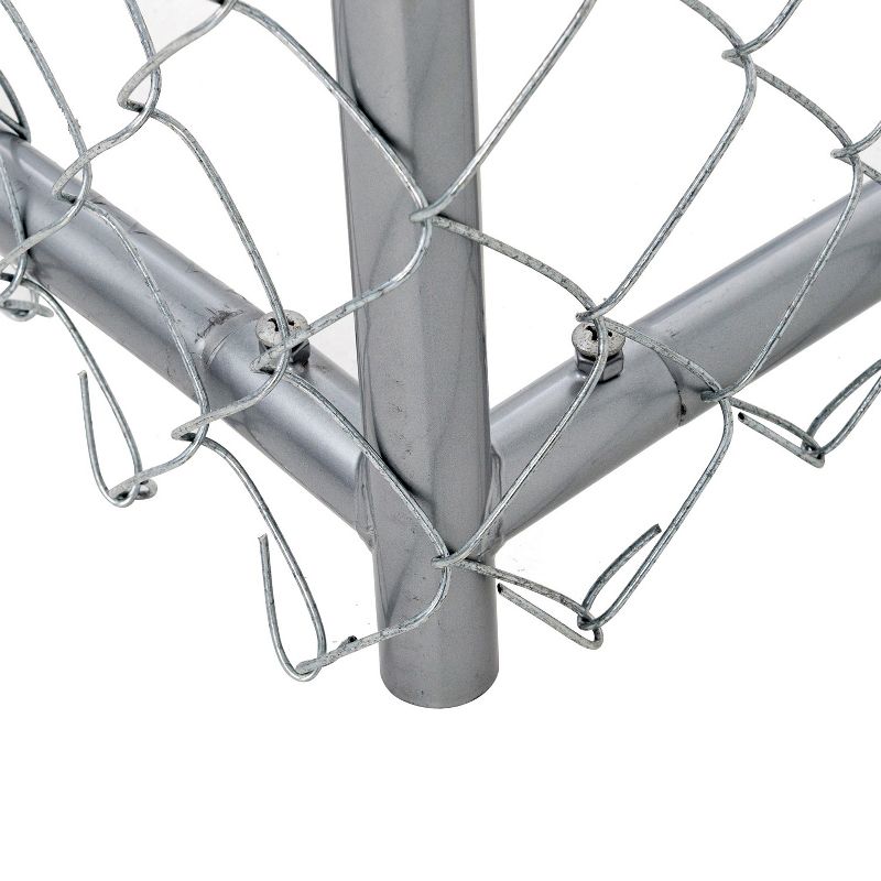 Lucky Dog 5' x 5' x 4' Heavy Duty Outdoor Chain Link Dog Kennel Enclosure, 2 of 7