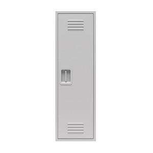 Little Seeds Casey Kids Tall Metal Storage Locker - 1 of 4