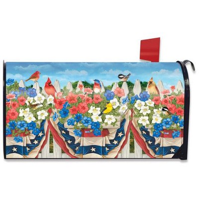 Briarwood Lane Mailbox Cover  - Standard Size - American Birds Spring For Spring Mailbox Cover