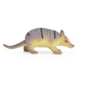 Collectible Wildlife Gifts | Armadillo, Cingulata,  Plastic Animal Figure, Model, Animal,  Gift, Toy,  2 1/2"   CWG105 B237 - 1 of 4