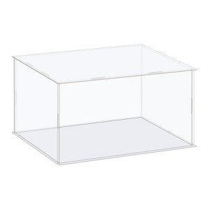 Unique Bargains Acrylic Dustproof Protection Showcase for Collectibles Display - 1 of 3