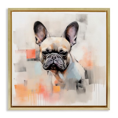 Stupell Industries French Bulldog Abstract, 25" x 25"