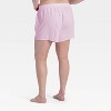 Women's Boxer Pajama Shorts - Wild Fable™ - 2 of 3