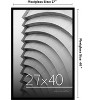 Americanflat 27x40 Picture Frame with Polished Plexiglass - Streamline Collection - Thin Border Picture Frame for Wall Display - Black - 2 of 4