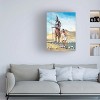 Trademark Fine Art -Geno Peoples 'David Goliath' Canvas Art - 2 of 4