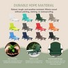 WestinTrends Adirondack Outdoor Chaise Lounge for Patio Garden Poolside - 4 of 4