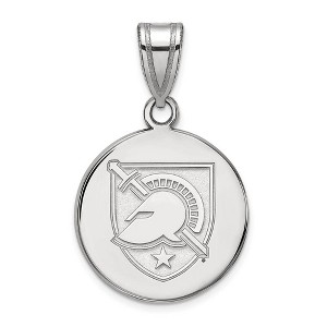 Black Bow Jewelry Sterling Silver U.S. Military Academy Black Knights NCAA Medium Pendant - 1 of 3