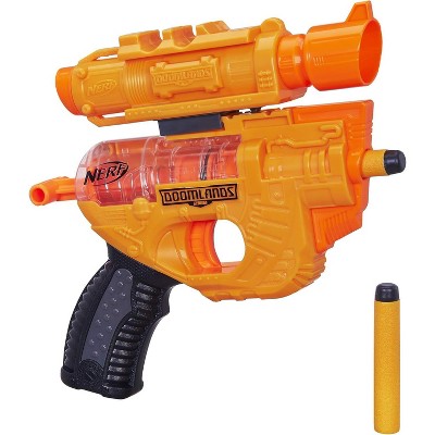 Nerf Holdout Doomlands Toy Blaster with Detachablex 40Mm & 2 Official Doomlands Elite Darts for Kids, Teens, & Adults