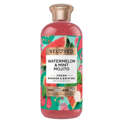 Beloved Watermelon &#38; Mint Mojito Vegan Shower &#38; Bath Gel - 11.8 fl oz_4