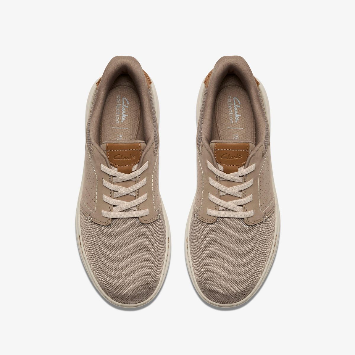Clarks Mens Craftwell Low Grey Shoes 7.5 Wide - thumbnail 6