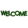 PAGED Eco-Friendly Preserved Moss Metal Wall Art, Wrought Iron Frame Wall Decor, Dynamic Letter Arrangement Framed Wall Art for Living Room - 3 of 4